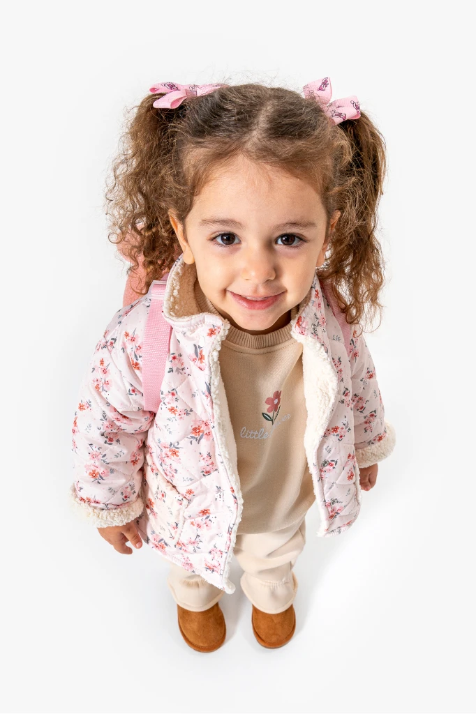 Çiçek Desenli 3’lü Bebek Takım 8170 - SOMON