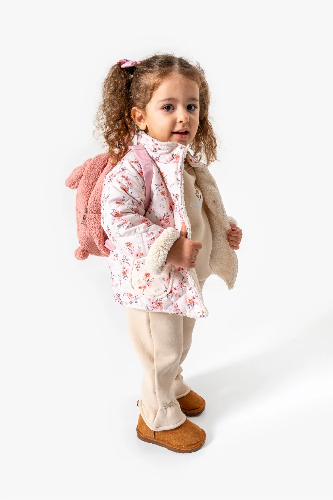 Çiçek Desenli 3’lü Bebek Takım 8170 - SOMON