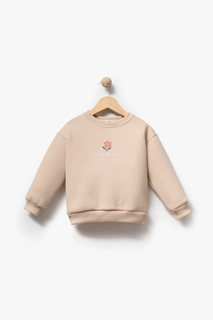 Çiçek Desenli 3’lü Bebek Takım 8170 - SOMON