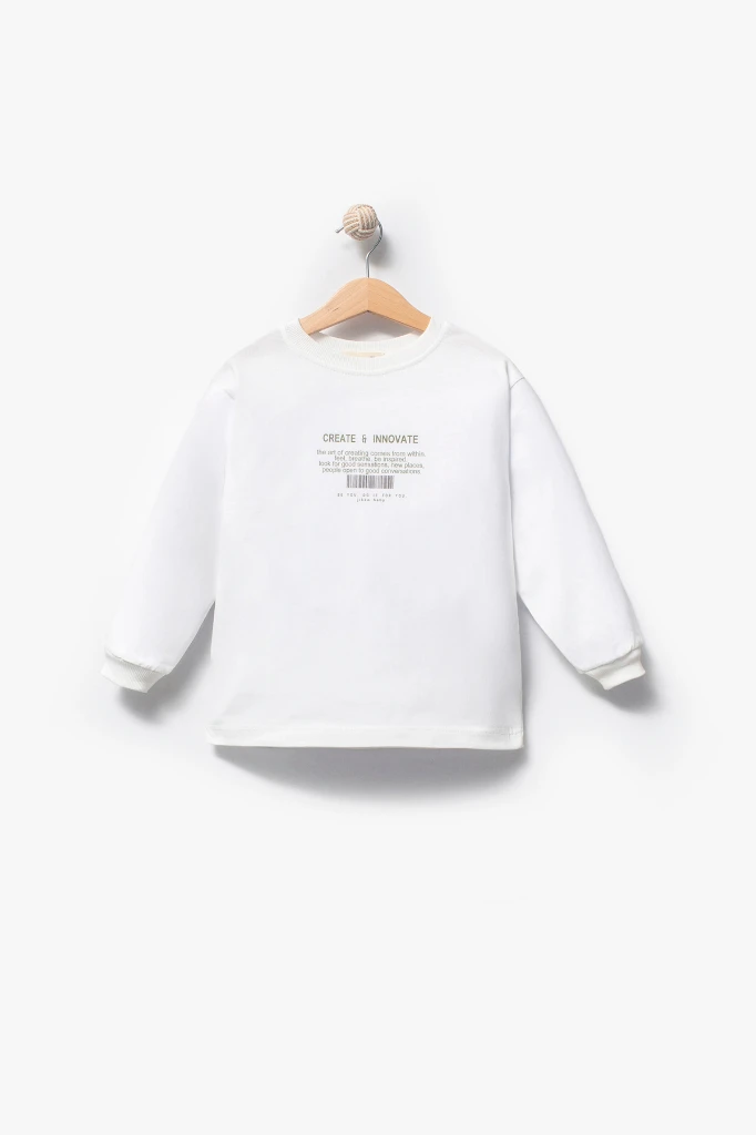 Ekose Gömlekli & Cep Detaylı Erkek Çocuk 3'lü Mevsimlik Takım 9091 - HAKİ