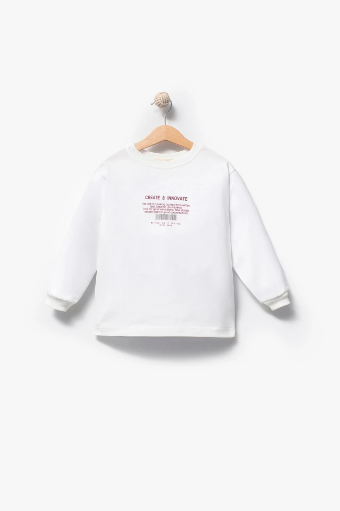 Ekose Gömlekli & Cep Detaylı Erkek Çocuk 3'lü Mevsimlik Takım 9091 - BORDO