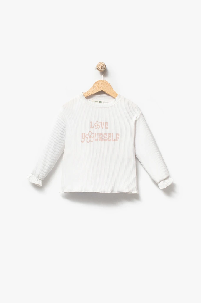 Fiyonk Detaylı Kapitone Montlu 3'lü Kız Çocuk Takımı 9088 - PEMBE