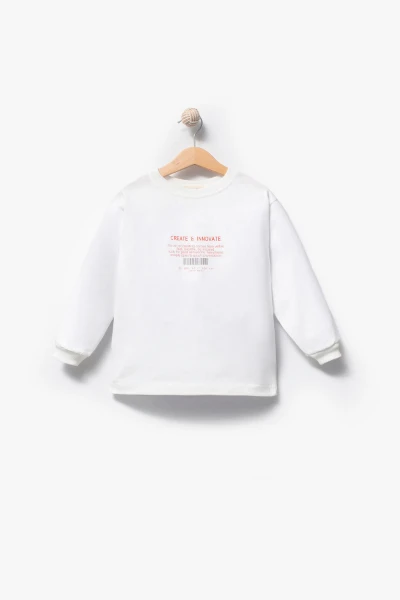 Ekose Gömlekli & Cep Detaylı Erkek Çocuk 3'lü Mevsimlik Takım 9091 - TURUNCU