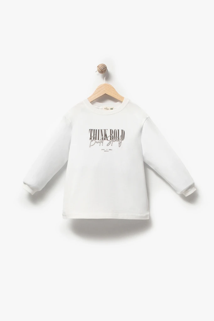 Bayramlık Nakış Detaylı Ceketli 3'lü Erkek Çocuk Takımı 9095 - KAHVERENGİ