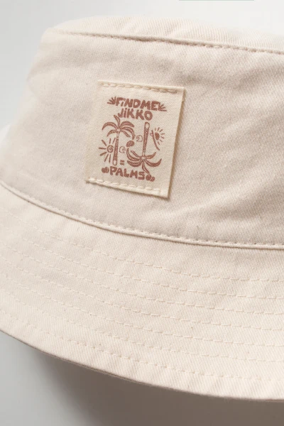Unisex Çocuk Gabardin Balıkçı Şapka 2001 - BEJ