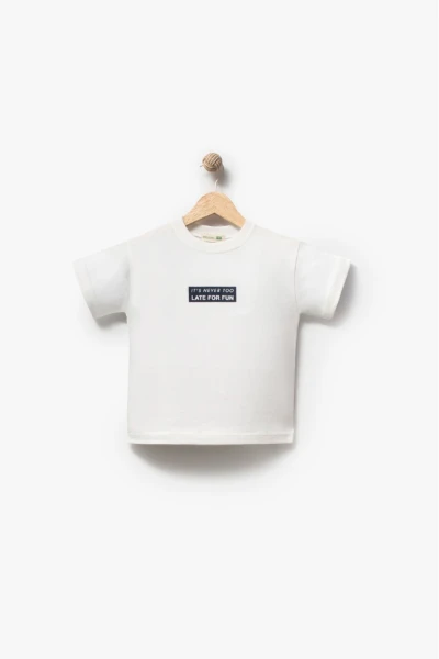 Erkek Çocuk Kısa Kollu Gömlekli Şortlu 3’lü Takım 3703 - MAVİ