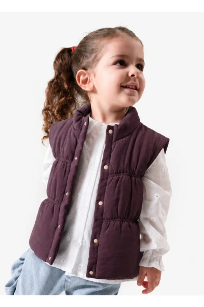 Kız Çocuk Soft Touch Şişme Yelek 9093-1 - MÜRDÜM