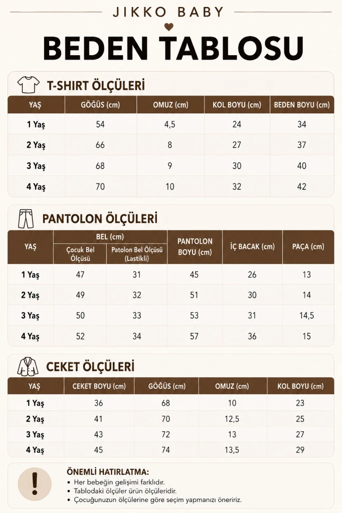 Erkek Bebek Gabardin Ceketli 3'lü Takım 9041 MS - YEŞİL