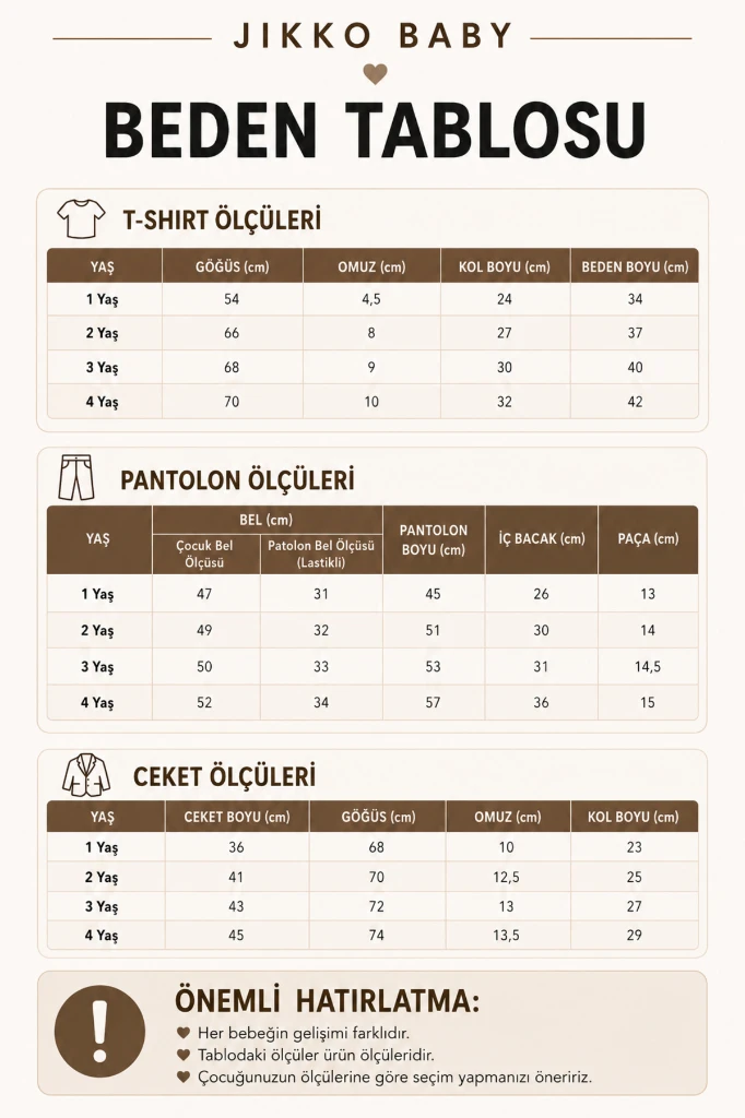 Erkek Bebek Gabardin Ceketli 3'lü Takım 9041 MS - YEŞİL