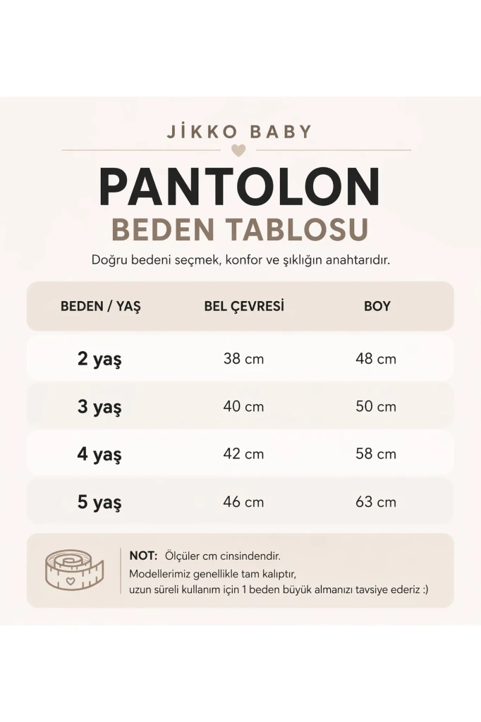 Unisex Bel Bağcıklı Kot Pantolon 2003 - MAVİ